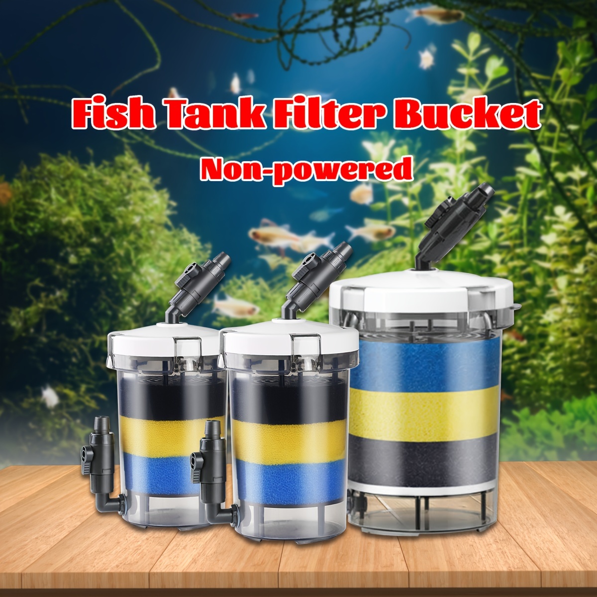 Reef Tank Filter - SUNSUN EW-602 EW-603 EW-604 Sessiz Pompasız