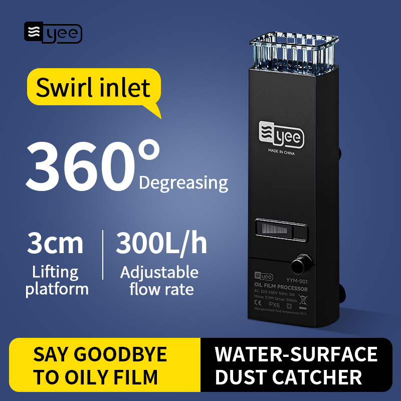 Reef Tank Filter - 3 W Akvaryum Yüzey Yağı Skimmer