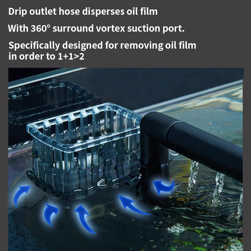 3 W Akvaryum Yüzey Yağı Skimme - Reef Tank Filter incelemesi ve fiyatı